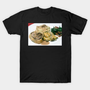 Pork Tenderloin in Puff Pastry w/ Assorted Vegetables T-Shirt